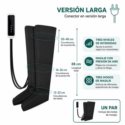 Sistema de descompresión para piernas